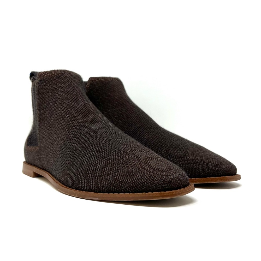 Rothy’s Coco Brown Merino Wool Blend Ankle Boots Booties Size 8.5